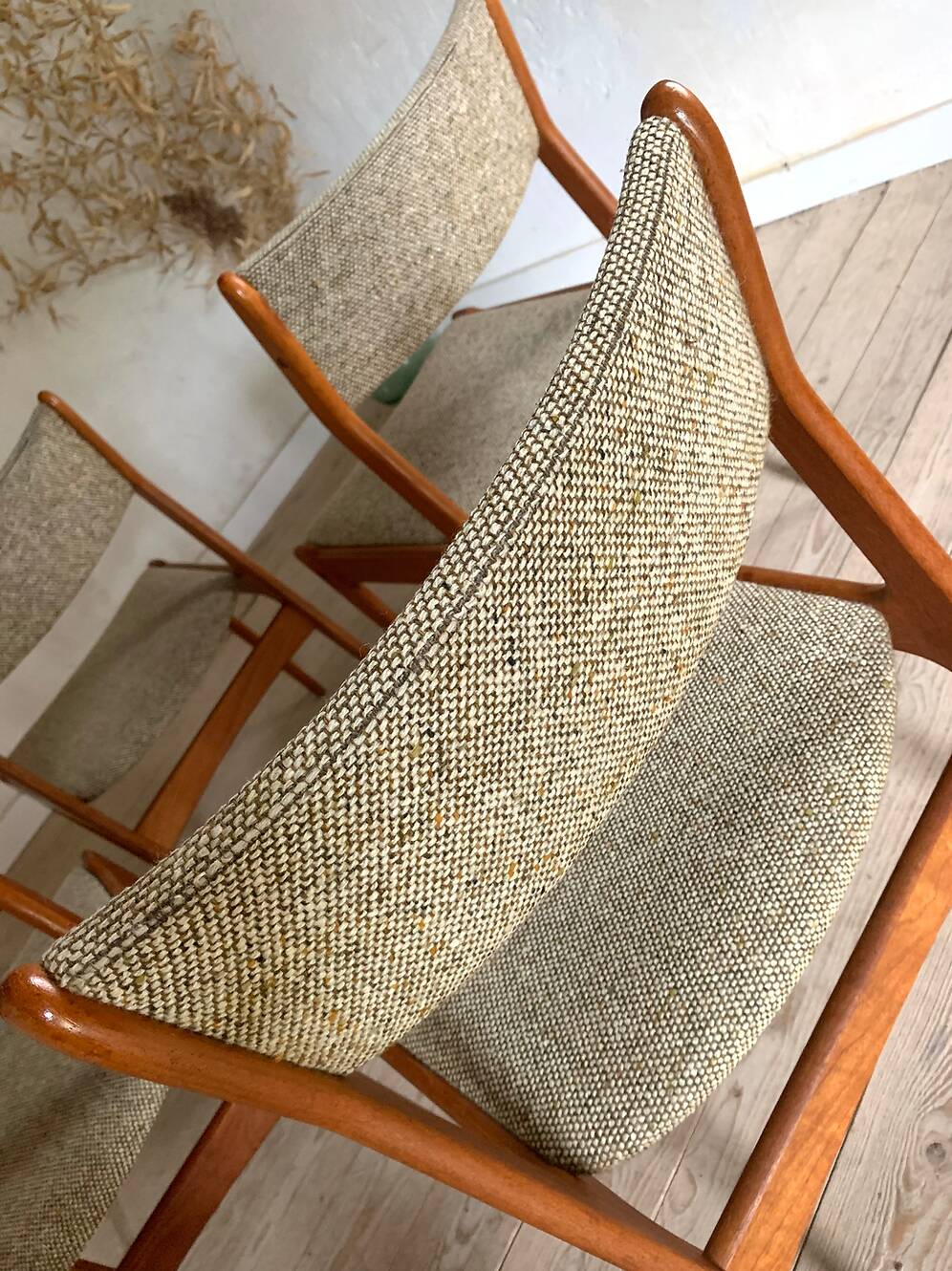 Vintage Scandinavian teak chairs