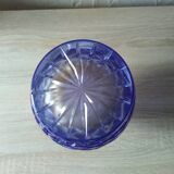 Remarquable et imposant vase en cristal de Saint Louis Art Déco 1940/1950