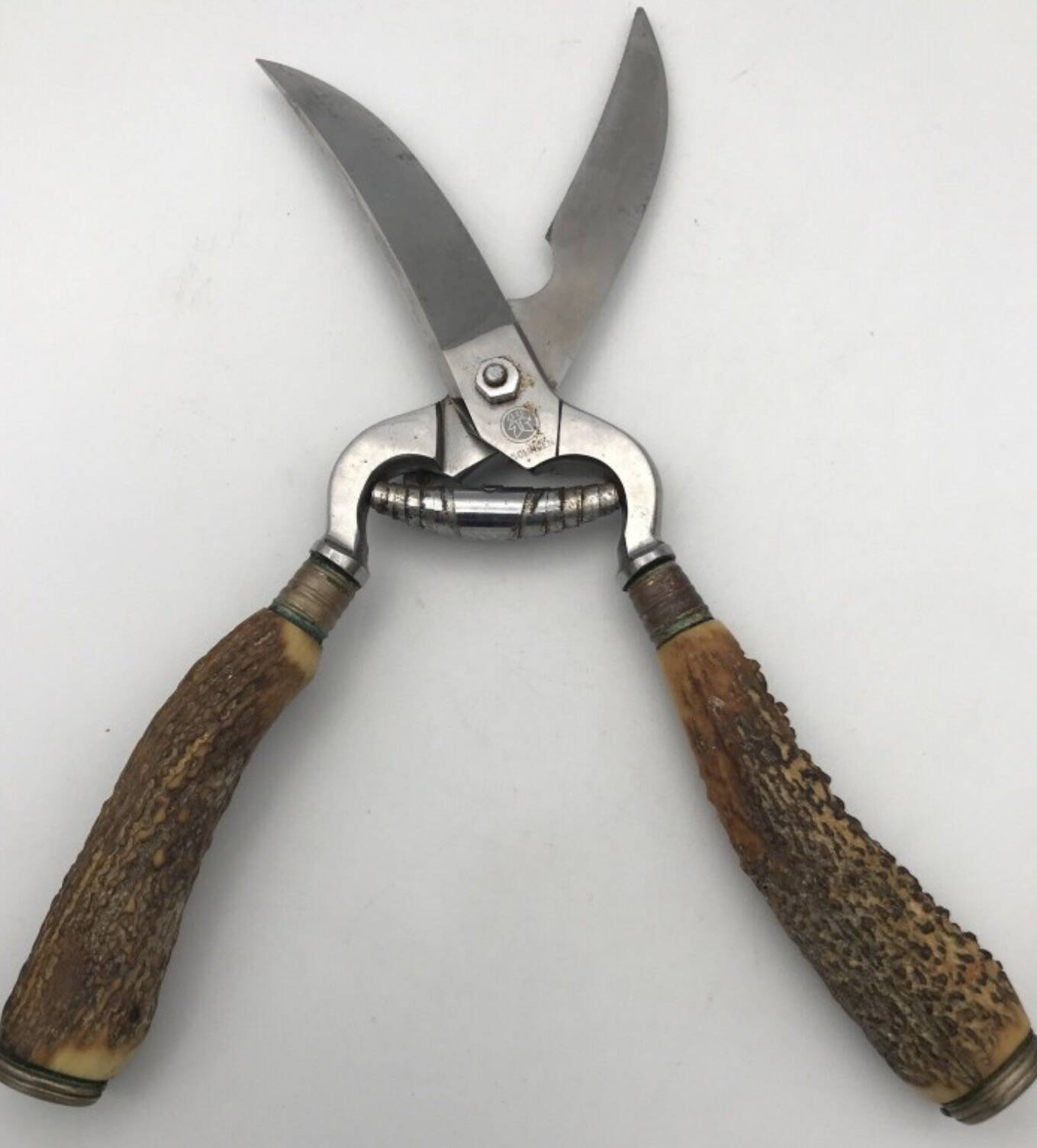 Service set cutlery, ironwood and stainless steel, Solingen