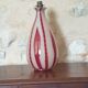 Antique blown glass lamp foot