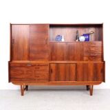 Vintage Dutch design sideboard with asymmetrical layout, 1960s