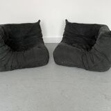 Togo Lounge Chair by Michel Ducaroy for Ligne Roset, 1980s,set of 2
