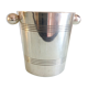 Silver metal ice bucket art deco style by Deschamps Freres