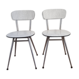 Set of 2 formica chairs