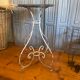 Art nouveau side table 1890 with hand-forged faux marble