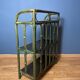 Etagère vintage en rotin vert Moyen Format
