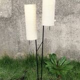 2-branched lamppost vintage 60s