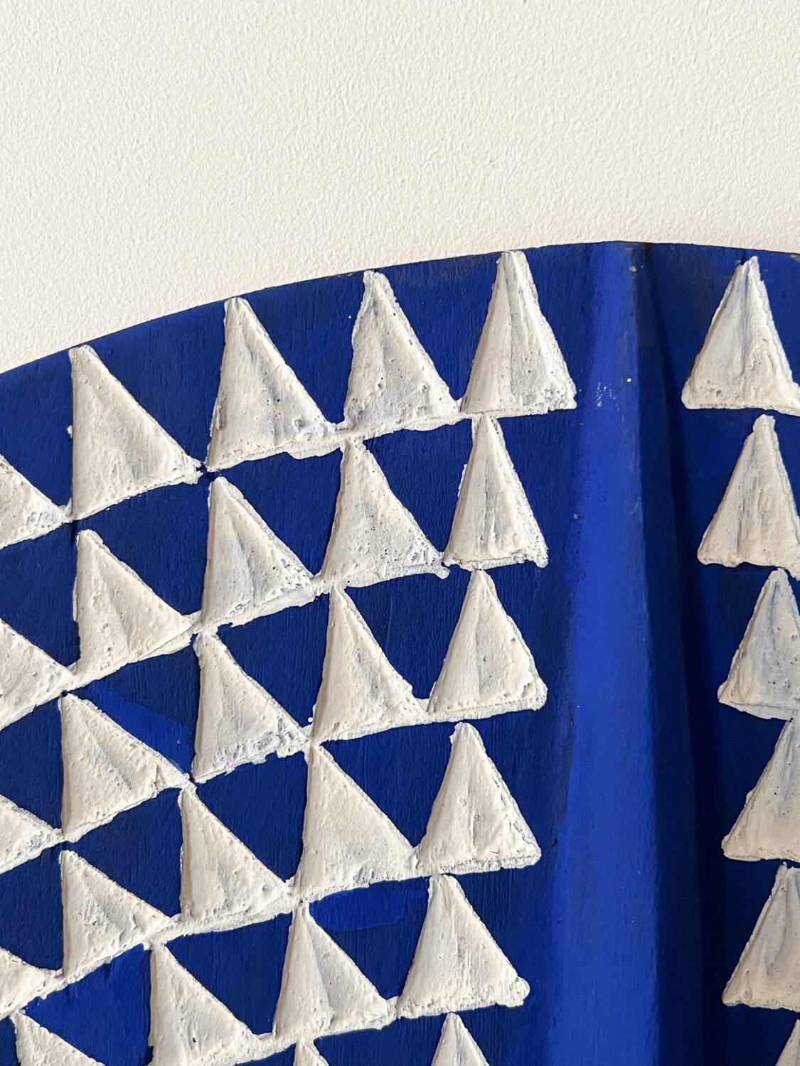 Large blue sun mask (Burkina Faso)