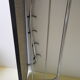 Chromed metal wall coat rack 1960