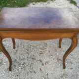 Table a jeux XIXe de style louis XV