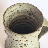 Gustave Tiffoche pyrite stoneware pitcher