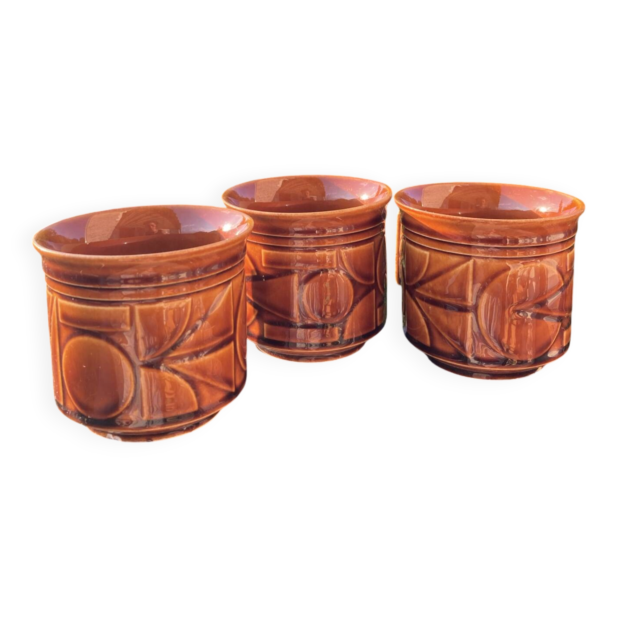 Space Age camel mugs