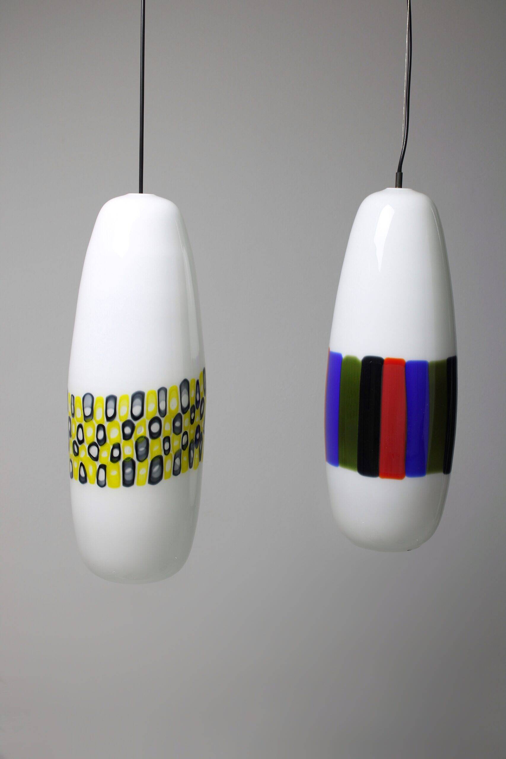 Suspensions L143 d'Alessandro Pianon pour Vistosi, années 1960