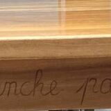 Grande table de ferme en noyer