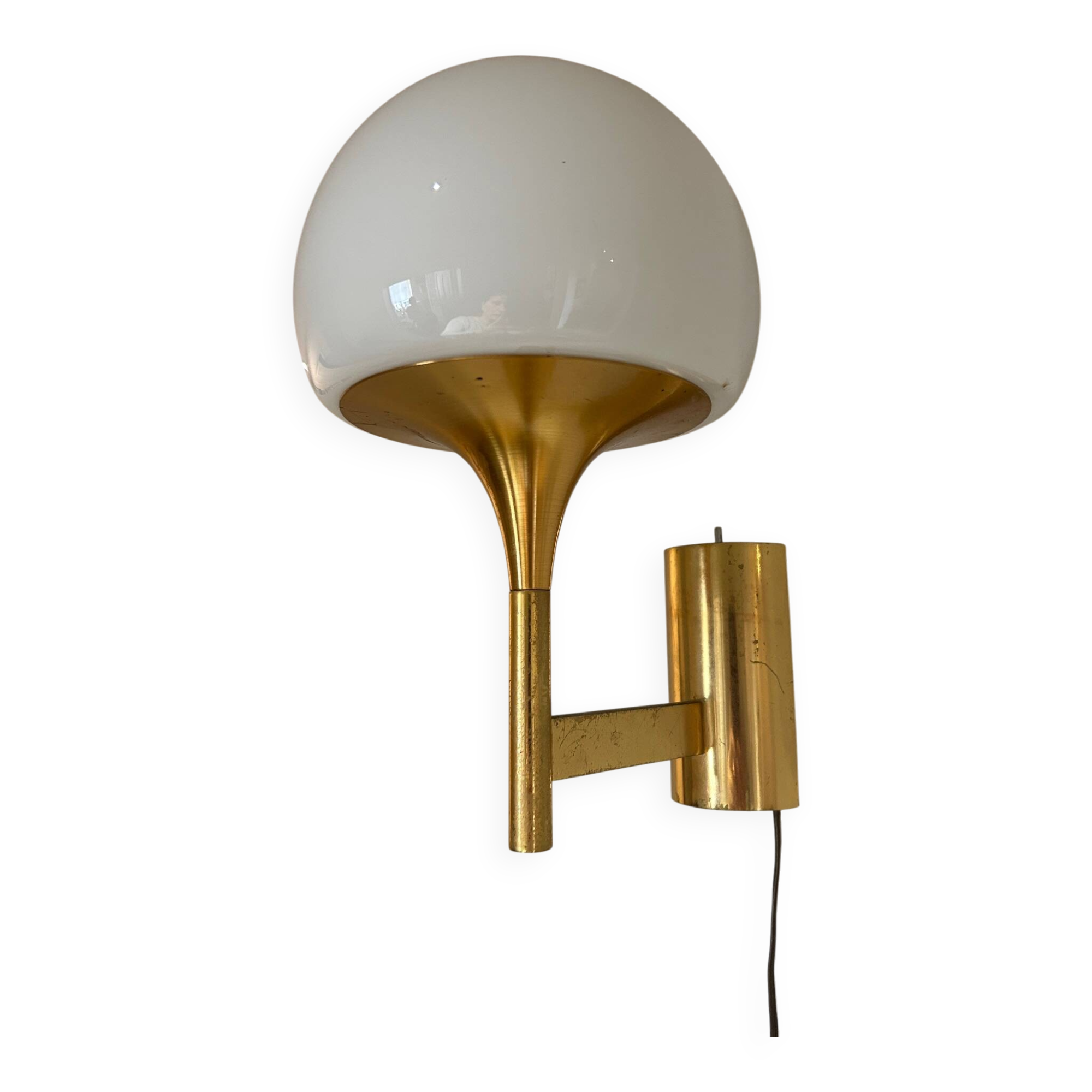 Brass wall lamp Sciolari