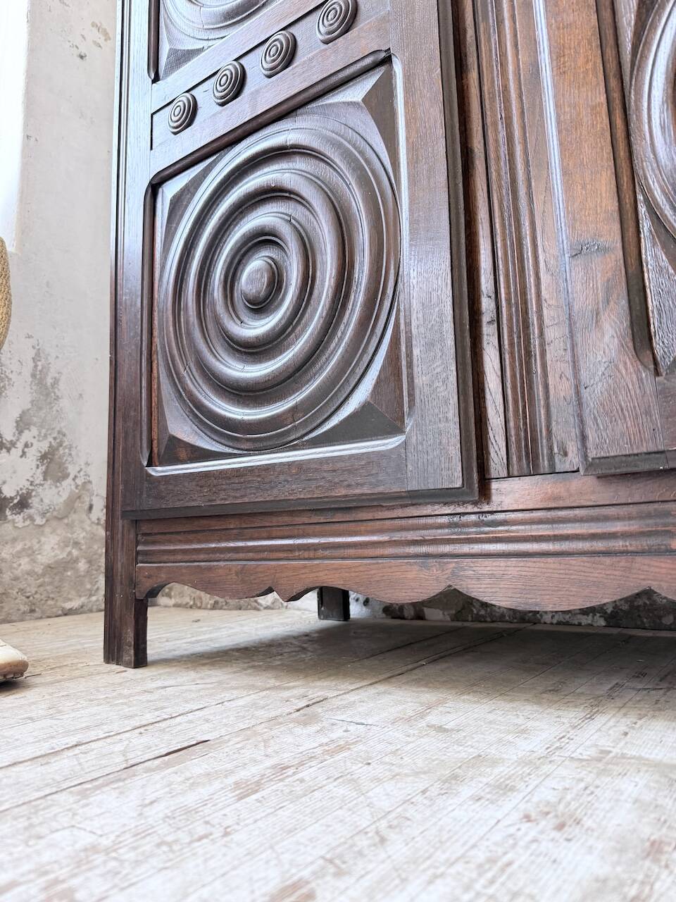 Oak wardrobe "Basque" Dudouyt