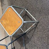 Set of 4 industrial stools
