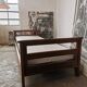Mru bed René Gabriel, reconstruction
