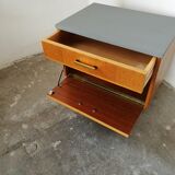 Pair of vintage bedsides