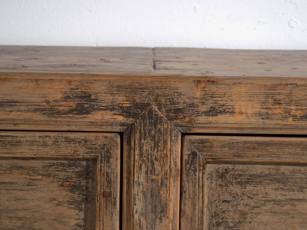 Chinese buffet high in carved pine – China, circa 1930
