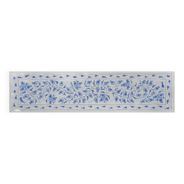 Hand-knotted rug, vintage Turkish rug 50x150 cm