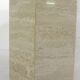 8-sided mid-century travertine dining table, 1970s