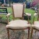 Paire de fauteuil cabriolet Louis 16