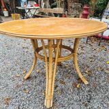 Rattan table