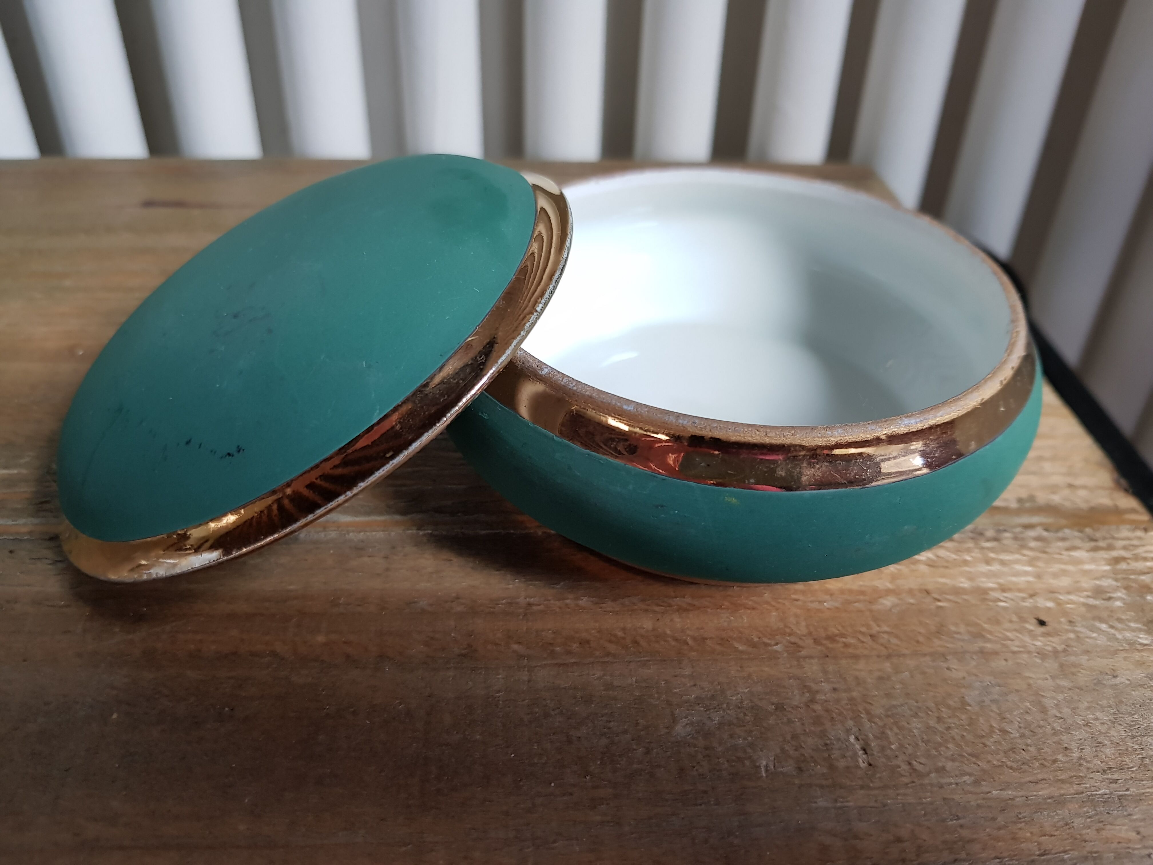 Gold green candy