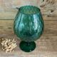 Emerald green Empoli vase