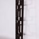 Mid-Century Room Divider in Dark Brown Oak attributed to Ludvik Volak for Drevopodnik Holesov, Former Czechoslovakia, 1960s