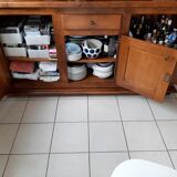 Solid oak sideboard 3 doors