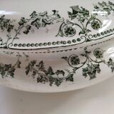 Badonviller "Champagne" iron clay vegetable dish
