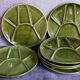 Seven vintage niderviller ceramic plates
