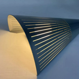 Pair of vintage conical wall lamps, Sweden 1970