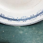 Earthenware dessert plate Terre de Fer , Austerlitz