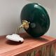 Green opaline wall light