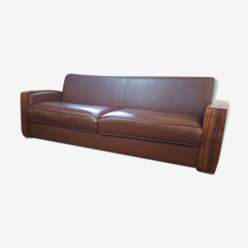 Sofa leather and rosewood