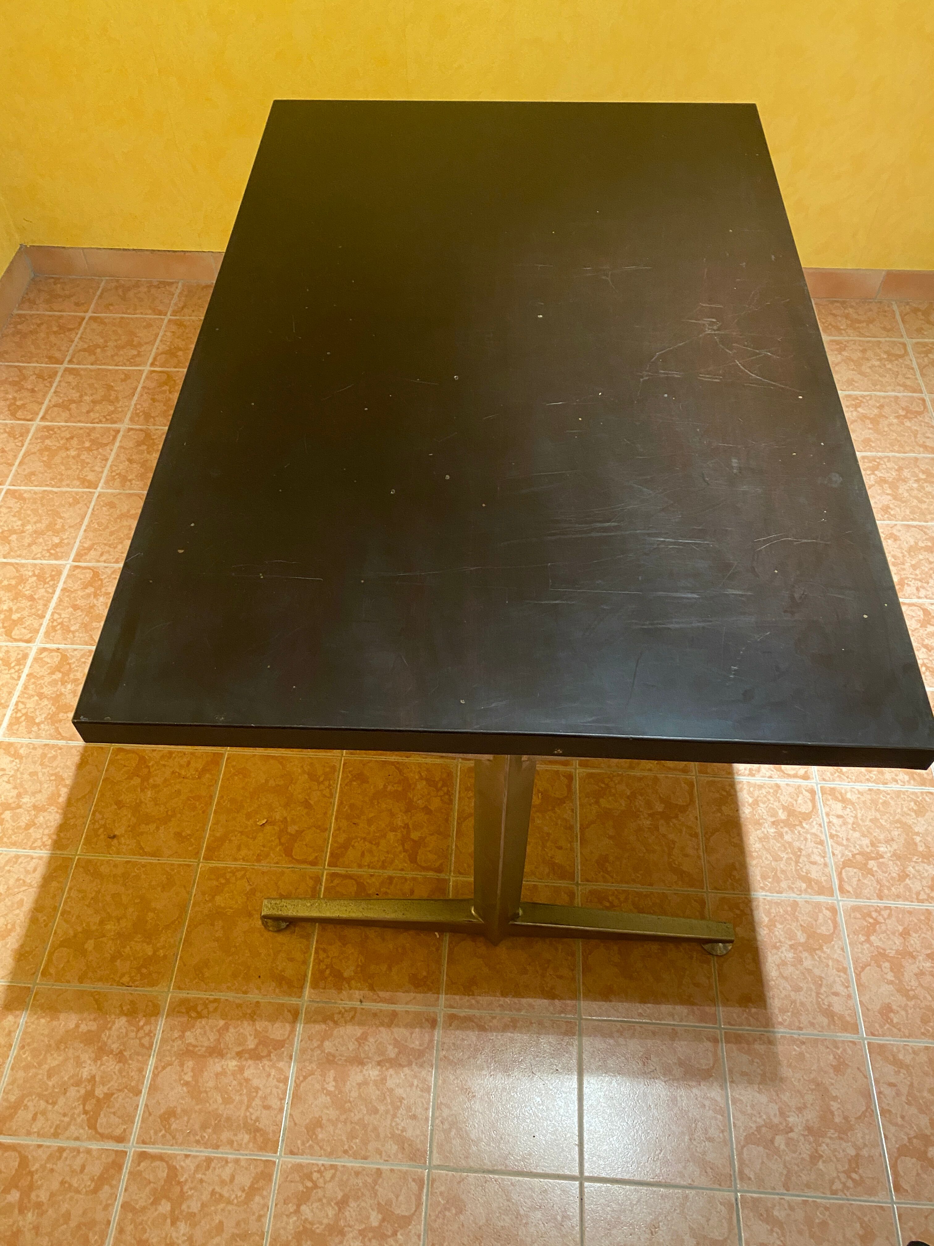 Office abbondinterni mahogany color almost black from the 70s.