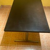 Office abbondinterni mahogany color almost black from the 70s.