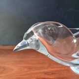 Large BIRD Vintage Vannes Crystal Pocket tray