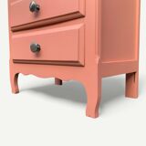 Vintage coral pink weekly planner H120