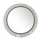 Vintage round mirror from the 60s