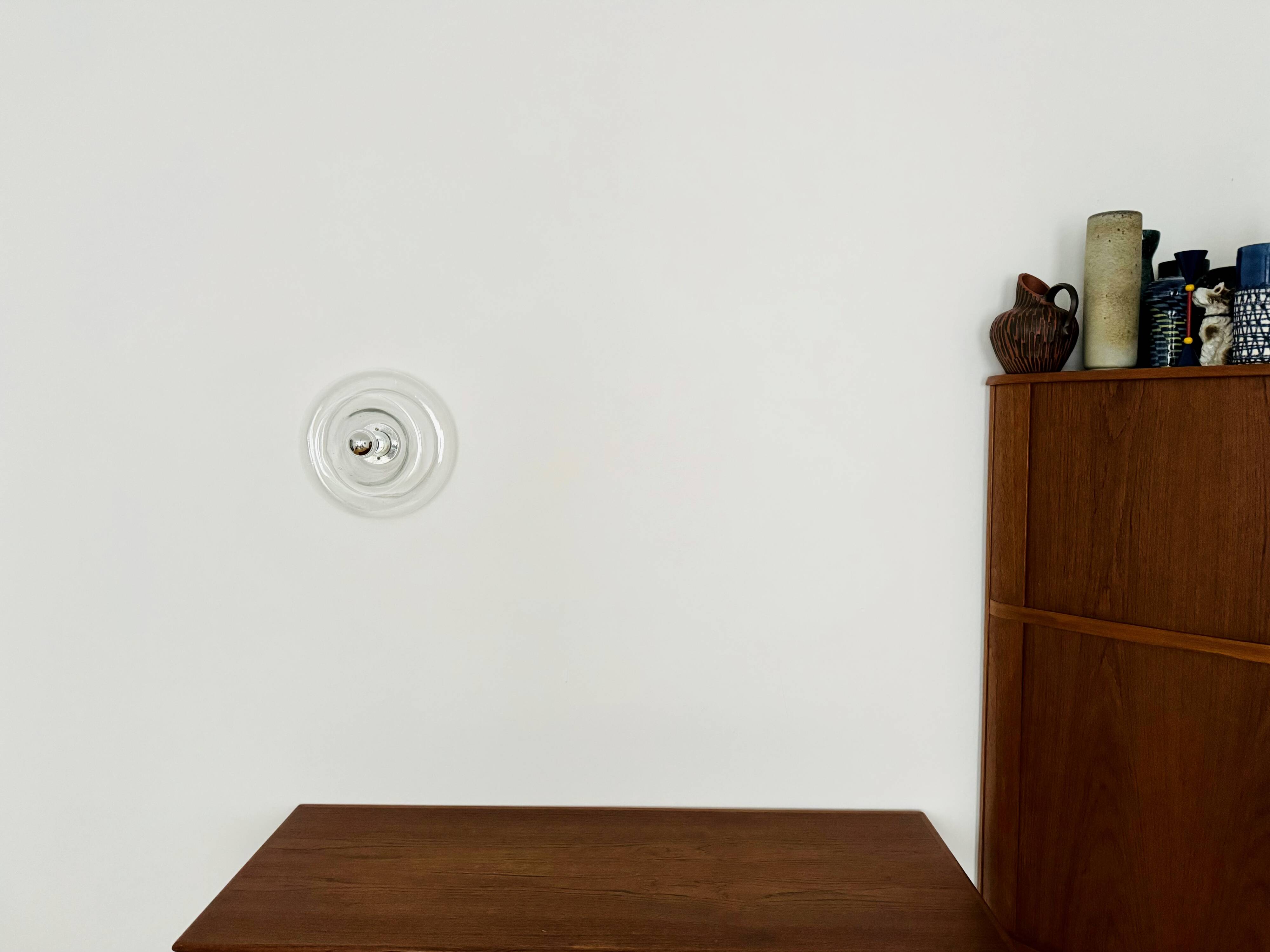 Donut Wall or Ceiling Lamp by J.T. Kalmar