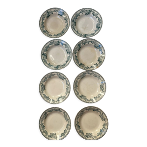 Assiettes terre de fer - saint amand