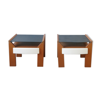 Pair of bedside tables