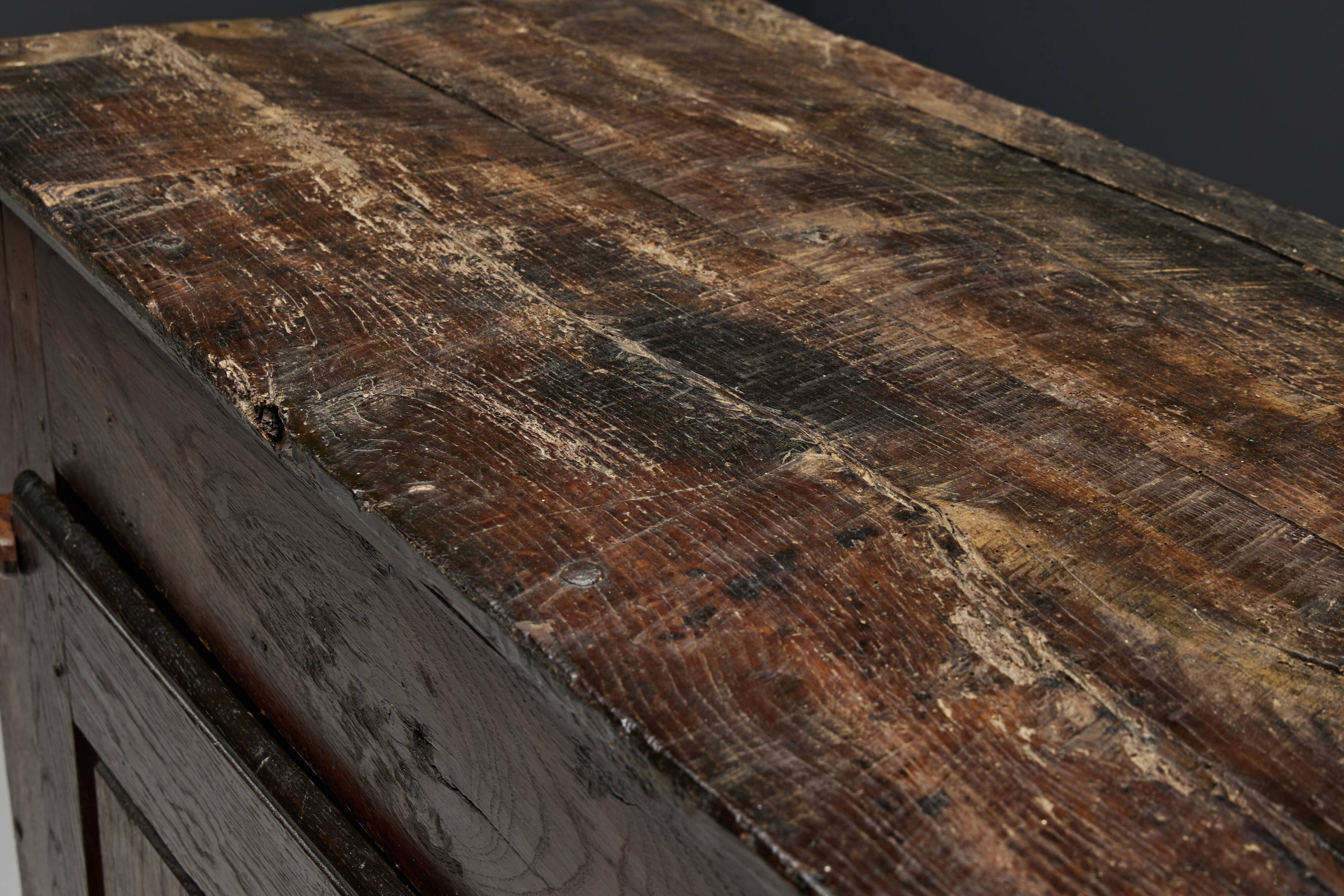 Primitive Wabi Sabi Cabinet, France, 19th Century