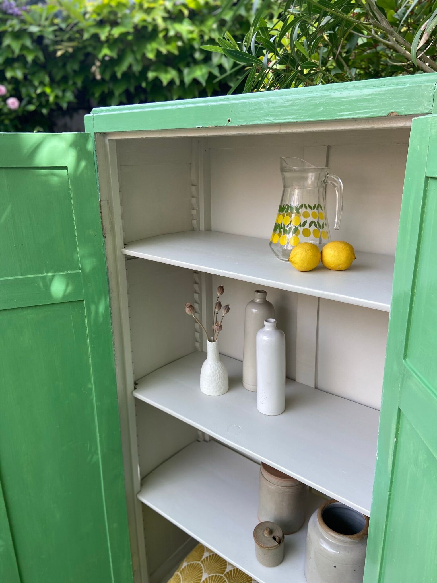 Vintage workshop cabinet