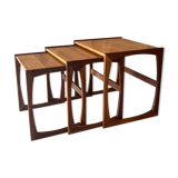 Tables gigognes anglaises en teck par G-Plan