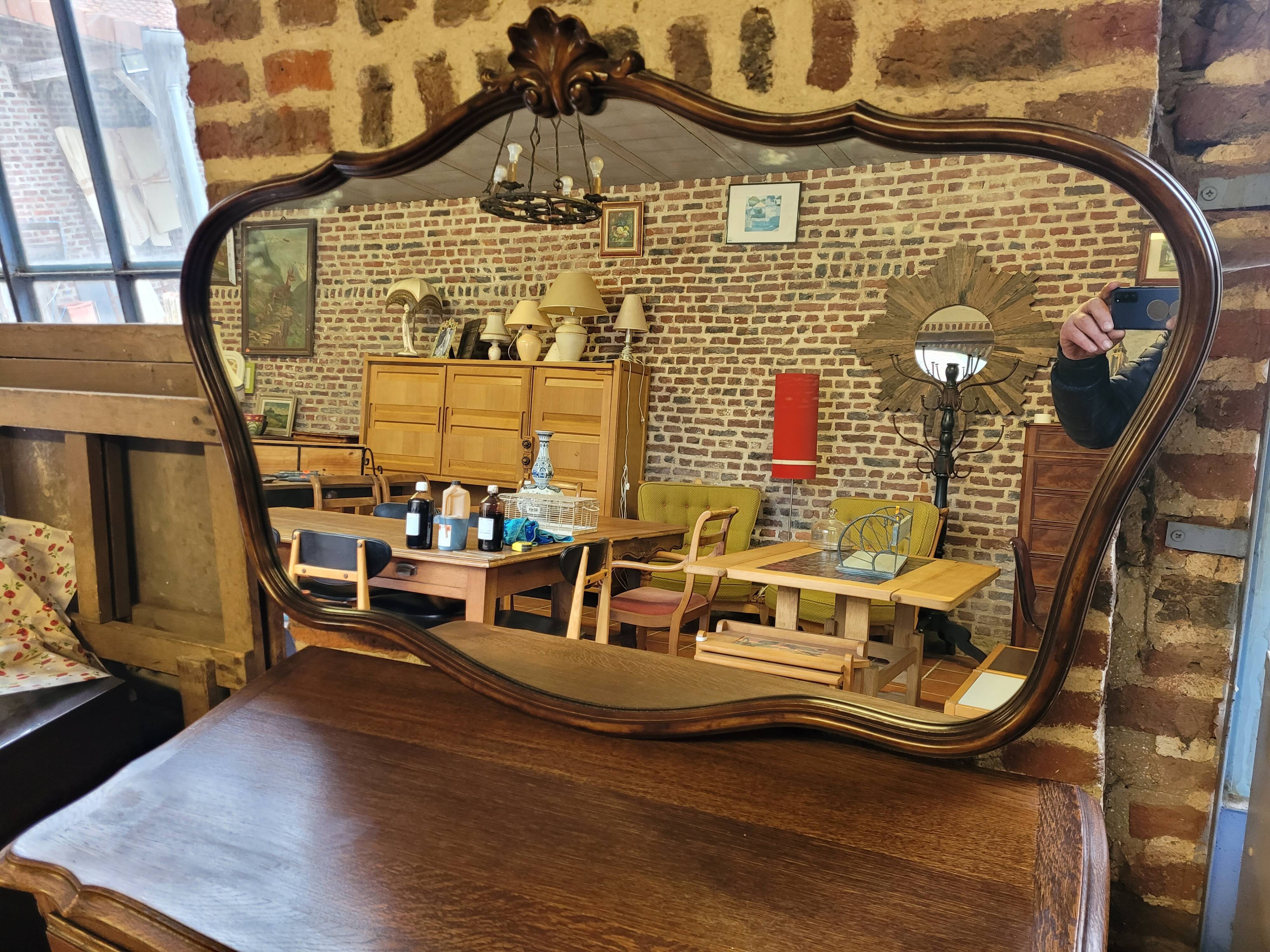 Louis XV style mirror